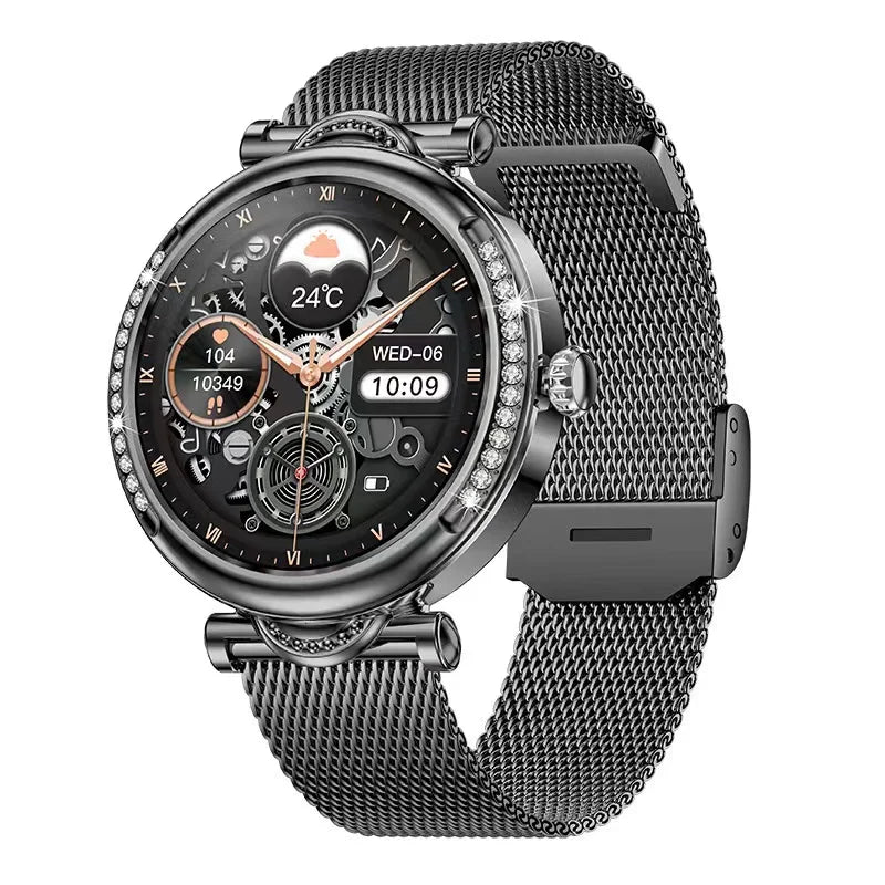 New Arrivals Montre Intelligente Pour Femme CF32 Smart Watch 1.27 Inch 360*360 Screen BT Calling Smartwatch for Women Ladies