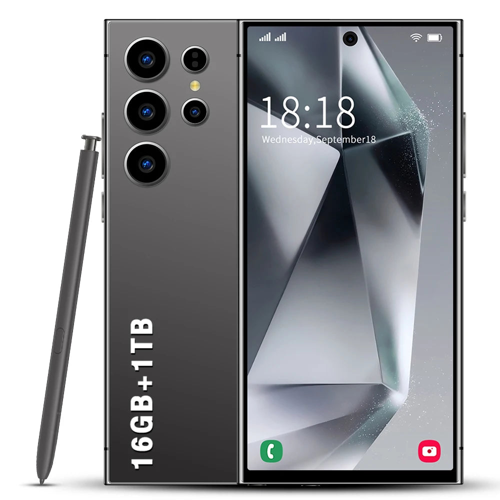 Multi-languages Unlocked S24 ultra 5G Hot Sale Mobile Phone With Dual SIM Cards