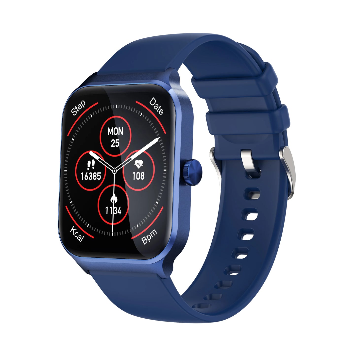 P60 Smart Watch 1.96 Inch IPS Big Screen RTL8763EWE Dafit App Bt Call Voice Assistant P60 Smartwatch 2024 Relogiosmartwatch