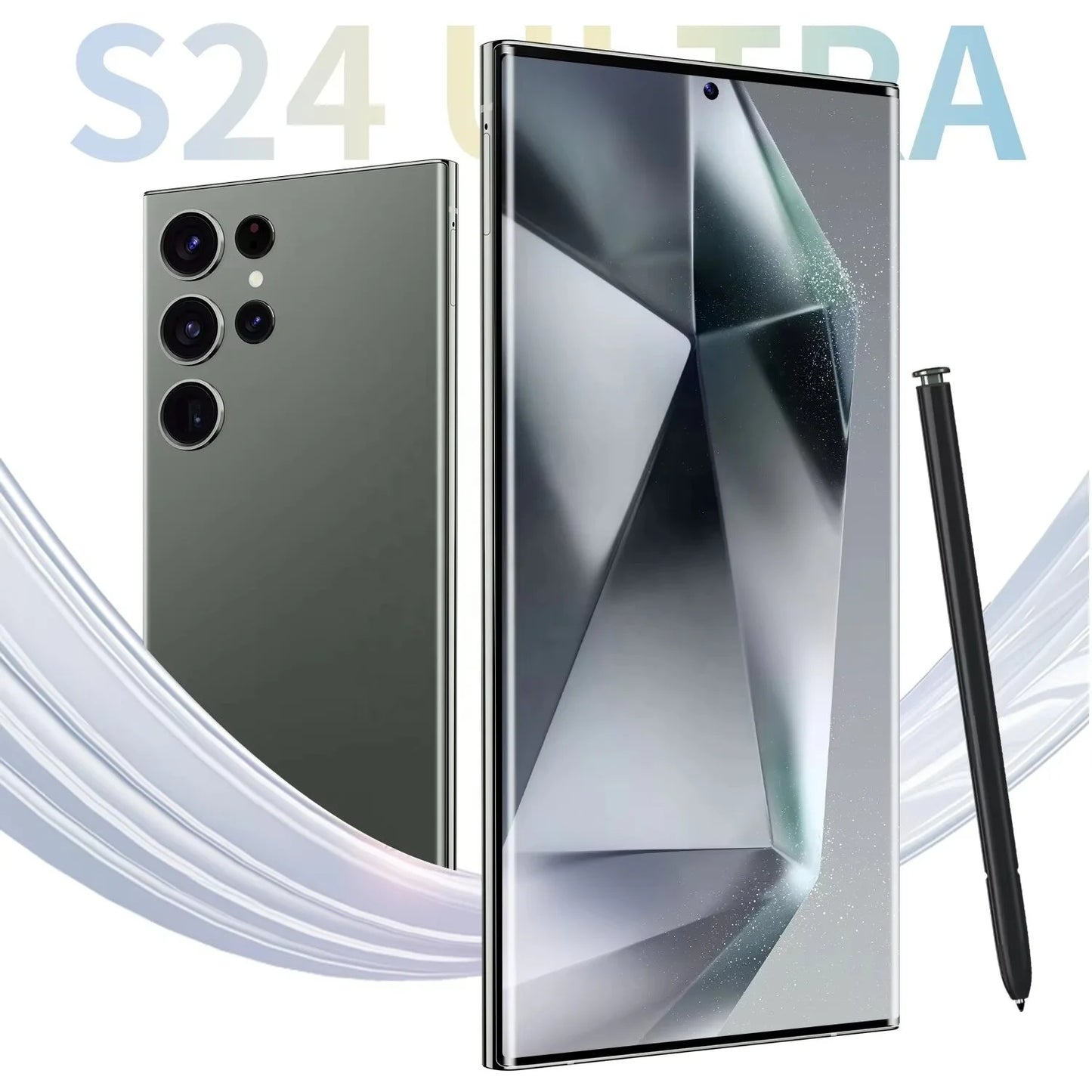 2024 New Original S24 ultra 5g Smartphone 16GB+1TB 7.3 Inch Cellphones Android 13.0 Gaming Mobile Phones