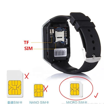 Hot Sale Smart Watch DZ09 Smartwatch with Camera BT Support Android IOS With Sim Card