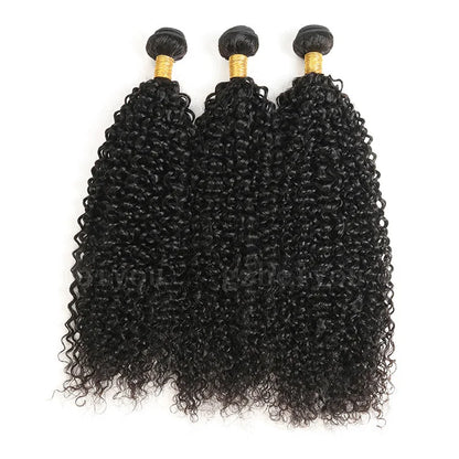 Unprocessed Wholesale Burmese Curly Hair Bundles, Cuticle Aligned Hair Weave