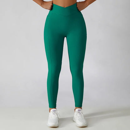 PASUXI Seamless Ribbed Workout Outfits for Women 2/4 Piece Sport Bra High Waist Shorts Yoga Leggings Sets Fitness Gym Clothing