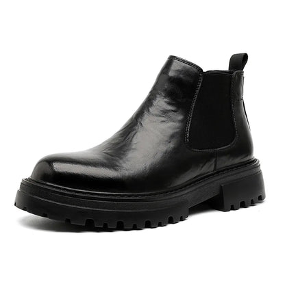 Gentlemen Good Looking Chelsea Ankle Boots Comfortable Wedding Dress Shoes Classy Design Boots for Men