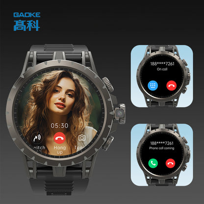 GAOKE Q85 Fashion Sports Fitness 4G Relojes Smart Watch Mens 2024 Big Screen Smartwatch Sim With Camera Montre Intelligente