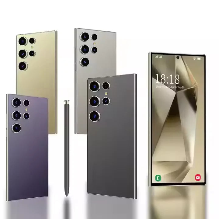 Multi-languages Unlocked S24 ultra 5G Hot Sale Mobile Phone With Dual SIM Cards