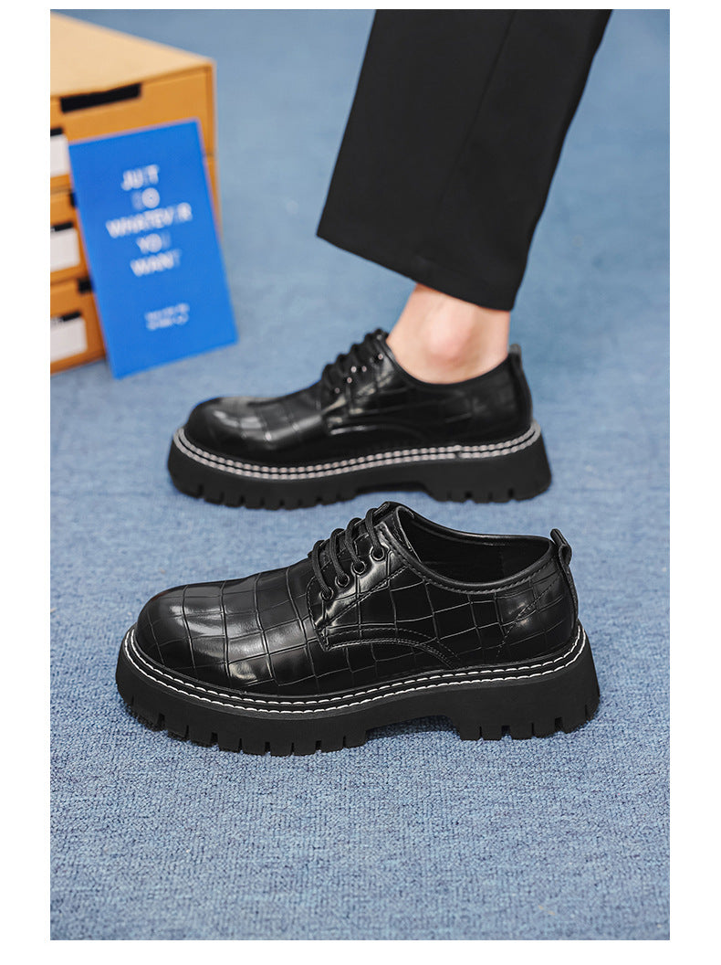Crocodile Man Dress Shoes Formal Brand Mens Office Shoes Leather Wedding Dress Coiffeur Party Man Italian Shoe Original Leather