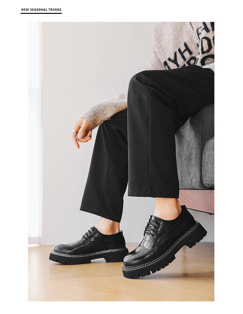 Crocodile Man Dress Shoes Formal Brand Mens Office Shoes Leather Wedding Dress Coiffeur Party Man Italian Shoe Original Leather