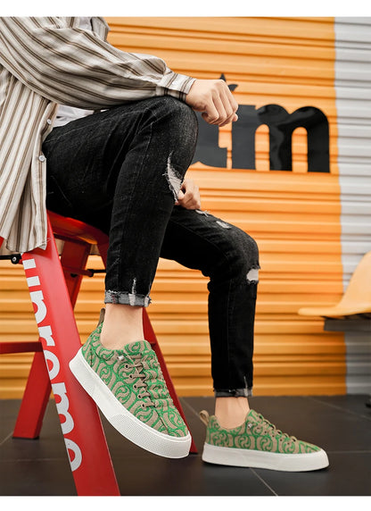 Skateboard Loafers Canvas Casual sneaker Apring and autumn Soft and comfortable Wear-resistant Ventilate Casual shoes New