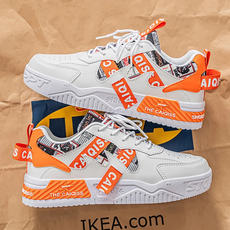 A Fashionable Casual Sneakers Suitable for Men and Women to Wear, with Breathable and Durable Casual Sports Design, Eva Soles and Fabric Insoles