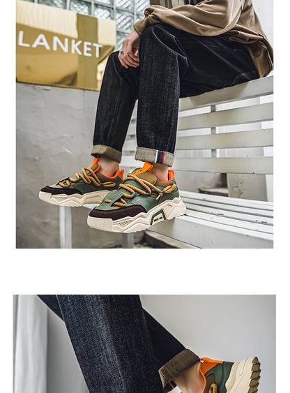 Men's Casual Shoes for Man Sneakers Durable Outsole Trainer Zapatillas Deportivas Hombre Sport Shoes High Quality Male Sneakers