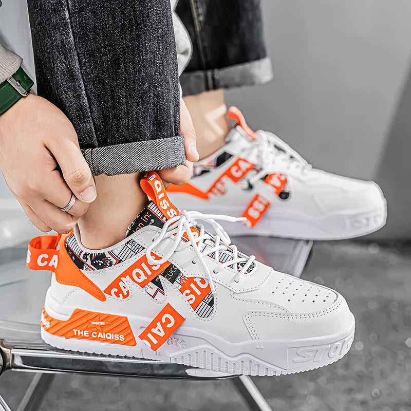 A Fashionable Casual Sneakers Suitable for Men and Women to Wear, with Breathable and Durable Casual Sports Design, Eva Soles and Fabric Insoles
