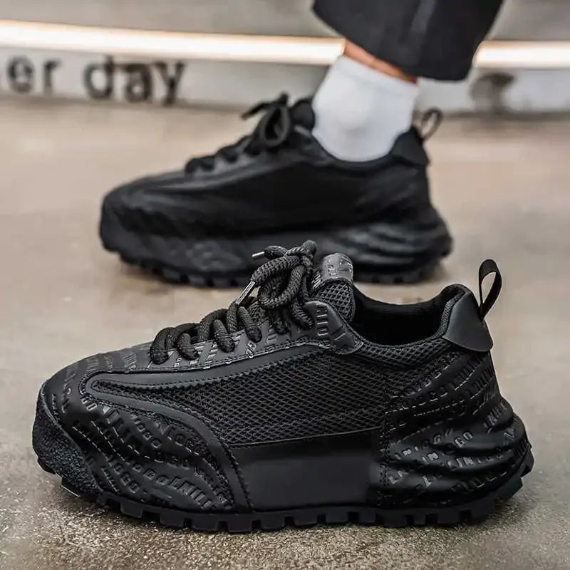 Without Heels Round Foot Retro Shoes Men Dress Casual Dress Men's Shoes Sneakers Sport Bity Latest Tenisse Tenisse Shors