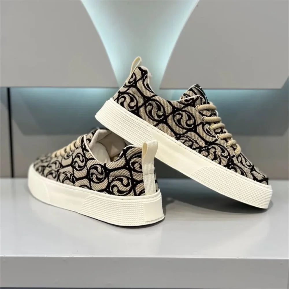 Men's Shoes Spring New Versatile Canvas Shoes Low Cut Casual Board Shoes Design Sense Sports Shoe Sneakers Men Zapatos Casuales