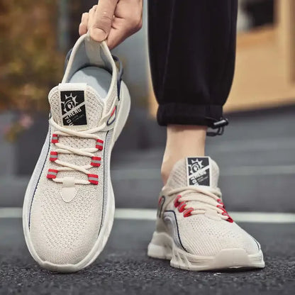 Lace-up Tied Luxury Sneakers For Men High Ankle Shoes Men Brown Long Boots Sports Pretty Latest High Quality Runner Tenks