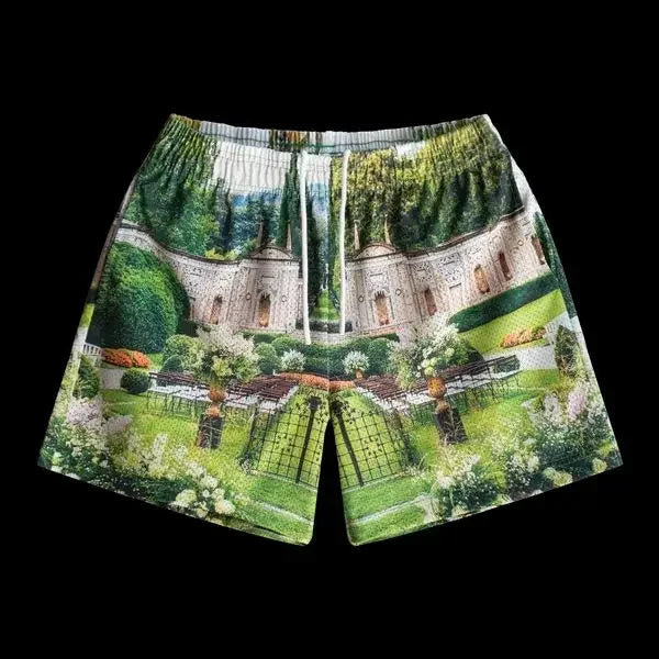 New Men's Quick-drying Luxury Brand Shorts American Comfortable Sports and Leisure High-end Luxury Shorts Light Luxury Shorts