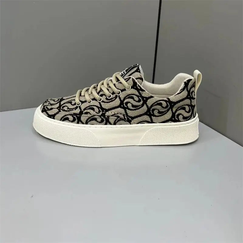 Men's Shoes Spring New Versatile Canvas Shoes Low Cut Casual Board Shoes Design Sense Sports Shoe Sneakers Men Zapatos Casuales
