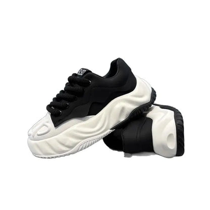 Mens Shoes 2025 Fashion Comfortable Chunky Sneakers Men Designer Walking Shoes Brand Wear-resisting Casual Shoes Tenis Masculino