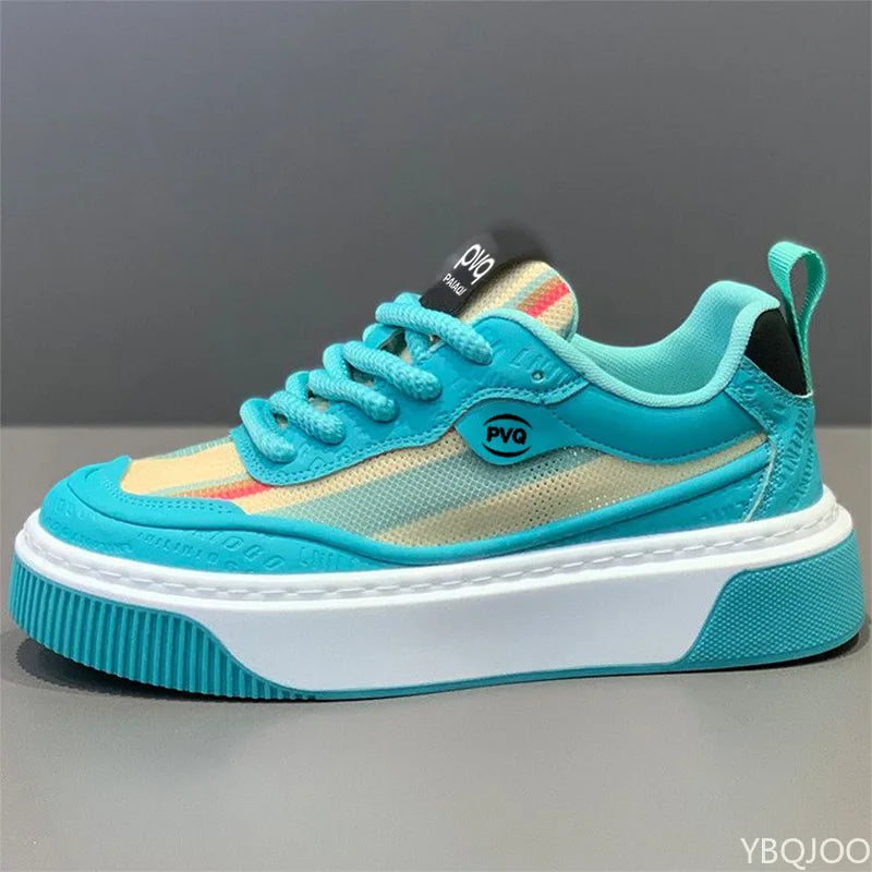 Spring and Autumn Fashion Trends Versatile Men's Sports and Leisure Shoes Thick Soled Height Increasing Breathable Men's Shoes