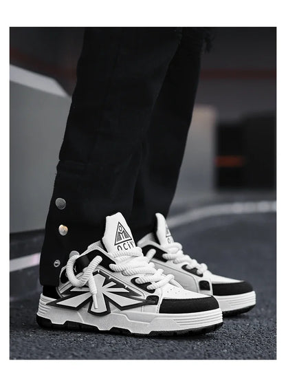 Mens Shoes Casual Sneakers Summer Outdoor Sports Running Platform Fashion Designer Luxury Skateboard Leather Ankle Tennis