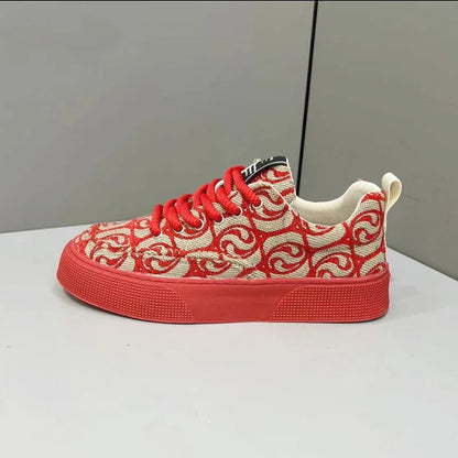 Men's Shoes Spring New Versatile Canvas Shoes Low Cut Casual Board Shoes Design Sense Sports Shoe Sneakers Men Zapatos Casuales