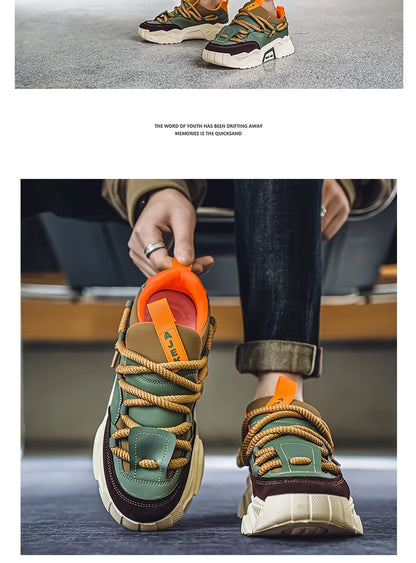 Men's Casual Shoes for Man Sneakers Durable Outsole Trainer Zapatillas Deportivas Hombre Sport Shoes High Quality Male Sneakers