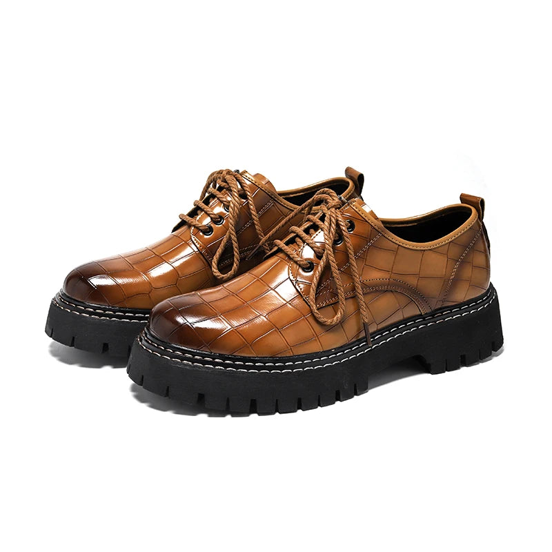 Men's Loafers Luxury Brand Leather Dress Shoes Breathable Slip-On Solid Formal Casual Shoes Handmade Designer Men Shoes Mocassin