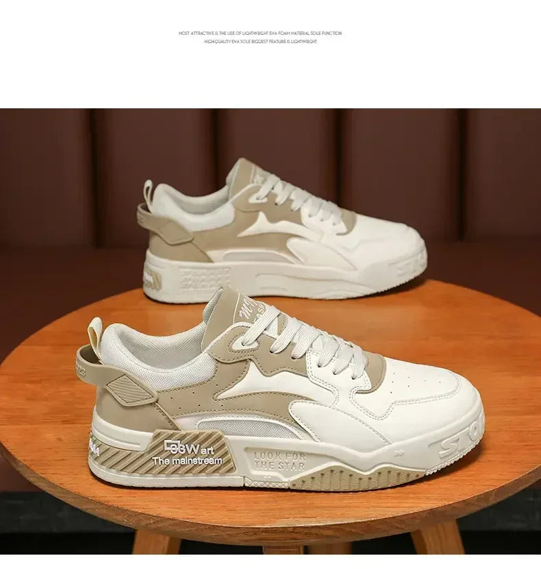 2024 Men Running Shoes New Autumn Brand Design Comfortable Soft Soled Men's Shoes Fashion Mens Sneakers Motorcycle Shoes