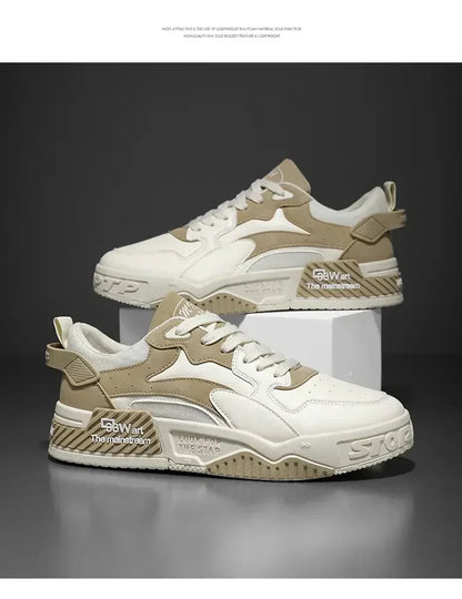 2024 Men Running Shoes New Autumn Brand Design Comfortable Soft Soled Men's Shoes Fashion Mens Sneakers Motorcycle Shoes