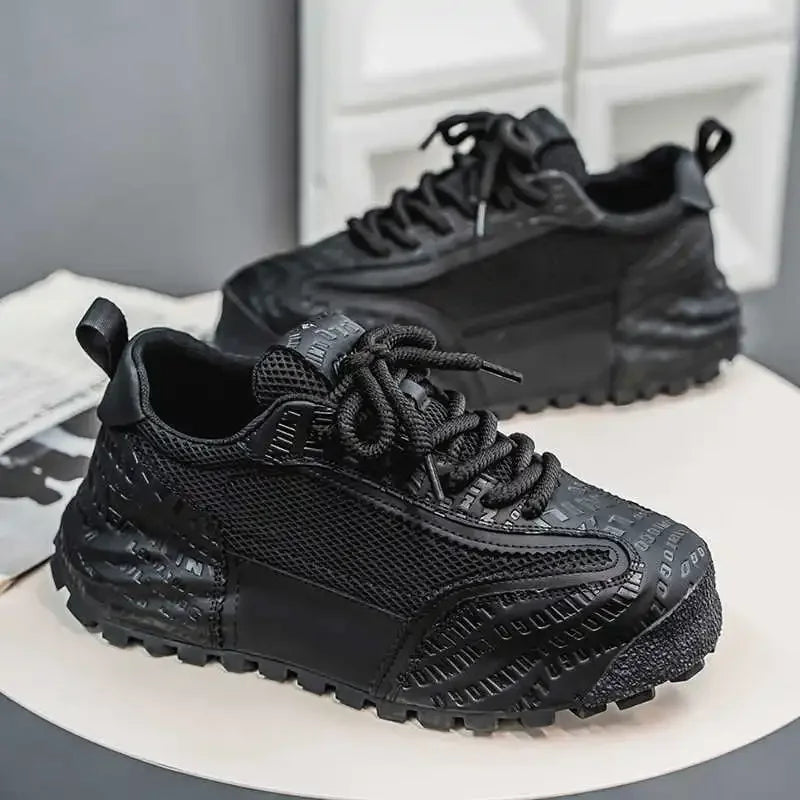 Without Heels Round Foot Retro Shoes Men Dress Casual Dress Men's Shoes Sneakers Sport Bity Latest Tenisse Tenisse Shors