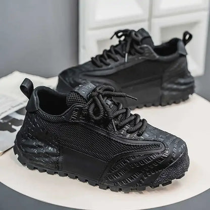 Without Heels Round Foot Retro Shoes Men Dress Casual Dress Men's Shoes Sneakers Sport Bity Latest Tenisse Tenisse Shors