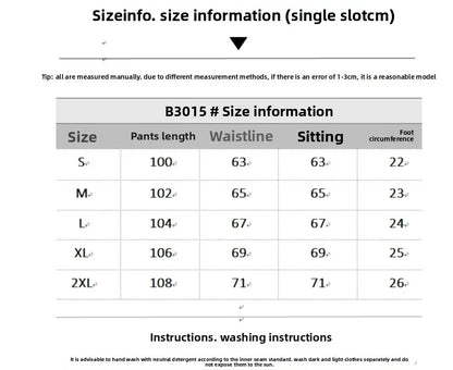 Cool American High Street Loose Casual Pants Women's Fashionable Jazz Wide Leg Pants Versatile Comfortable Workwear Trousers