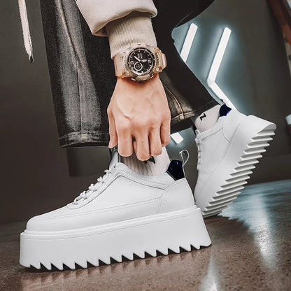 Fashion Classics Chunky Skateboard Zapatillas Hombre Mens Tennis Thick Sole Male Sneakers Outdoor Anti Slip Casual Shoes for Men