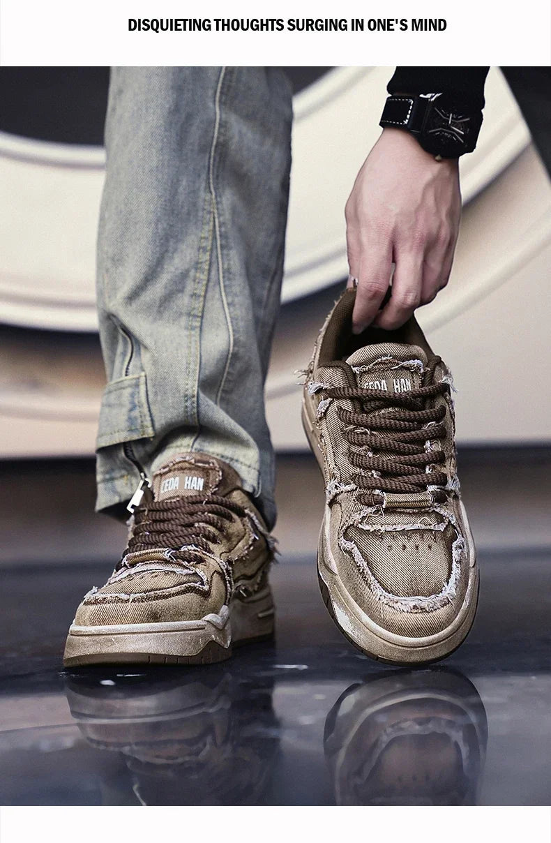 Retro Unisex Casual Shoes Fashion Cool Warm Runn Shoes Men Women Anti Slip Classic Tennis Shoes Punk Hip-hop Outdoors Sneakers
