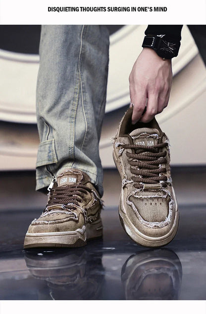 Retro Unisex Casual Shoes Fashion Cool Warm Runn Shoes Men Women Anti Slip Classic Tennis Shoes Punk Hip-hop Outdoors Sneakers