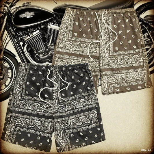 2025 New Men's/women's Beach Shorts Men's Summer Fashion 3D Swimming Shorts Loose Casual Motorcycle Sports Fitness Shorts