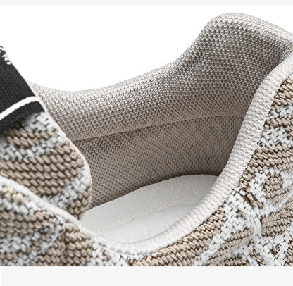 Sneakers Men New Fashion Prints Men's Platform Canvas Shoes Low Top Designer Casual Loafers Flat Vulcanized Shoes Men Footwear