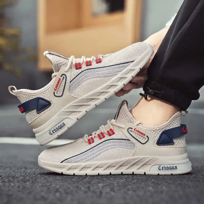 Lace-up Tied Luxury Sneakers For Men High Ankle Shoes Men Brown Long Boots Sports Pretty Latest High Quality Runner Tenks