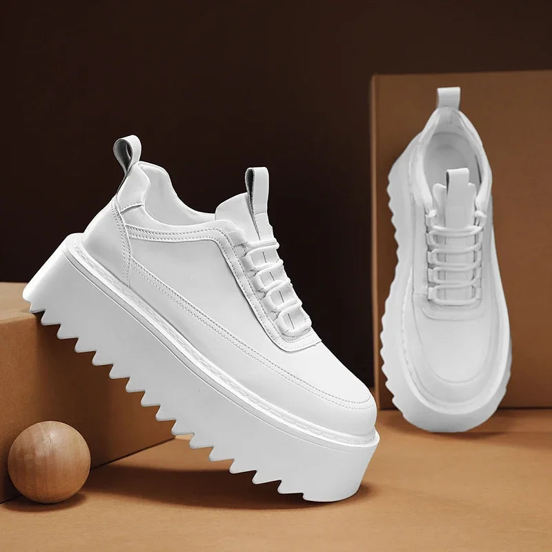 Fashion Classics Chunky Skateboard Zapatillas Hombre Mens Tennis Thick Sole Male Sneakers Outdoor Anti Slip Casual Shoes for Men
