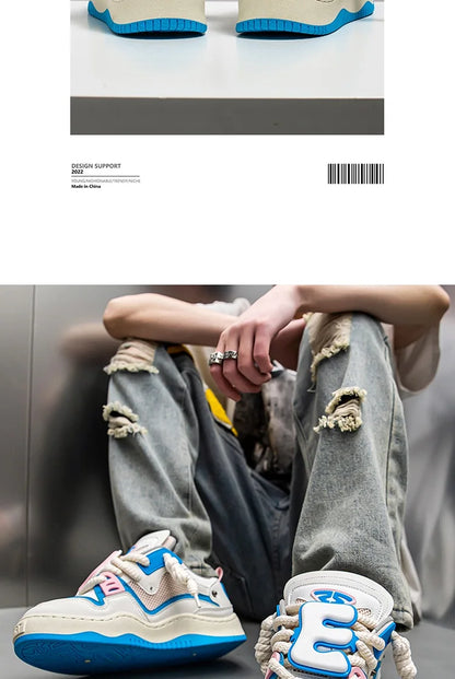 Sneakers For Men Vulcanized Shoes Casual Shoes Lace Up Skateboard Breathable Comfortable Outdoor Running Sport Shoes Male 39-44