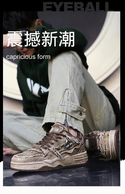 Retro Unisex Casual Shoes Fashion Cool Warm Runn Shoes Men Women Anti Slip Classic Tennis Shoes Punk Hip-hop Outdoors Sneakers