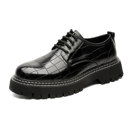 Crocodile Man Dress Shoes Formal Brand Mens Office Shoes Leather Wedding Dress Coiffeur Party Man Italian Shoe Original Leather