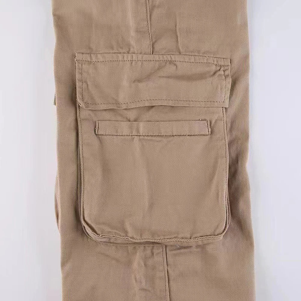 Outdoor Activities L Light Grey Baggy Cargo Pants Fashion Vintage Women Trousers Casual Women's Pants Ideal For Vacation
