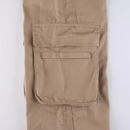 Outdoor Activities L Light Grey Baggy Cargo Pants Fashion Vintage Women Trousers Casual Women's Pants Ideal For Vacation