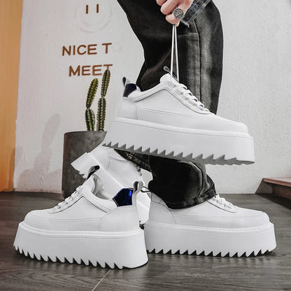 Fashion Classics Chunky Skateboard Zapatillas Hombre Mens Tennis Thick Sole Male Sneakers Outdoor Anti Slip Casual Shoes for Men