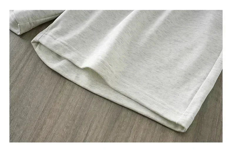 Men's Shorts Set 2-piece Graphic T-shirt and Drawstring Waist Sports Shorts Set Street Harajuku Men Clothing