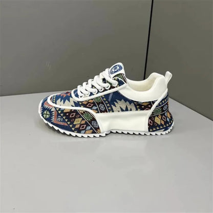 Designer Big Size 39-48 Men Chunky Sneakers Flats Board Shoes 2025 Spring New Microfiber Leather Casual Shoes Increased Internal