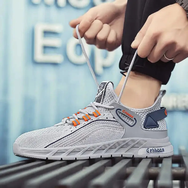 Lace-up Tied Luxury Sneakers For Men High Ankle Shoes Men Brown Long Boots Sports Pretty Latest High Quality Runner Tenks