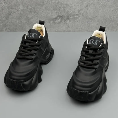 Men Shoes Designer Luxury Casual Sneakers Breathable Platform Shoes for Men Fashion Height Increasing Comfortable Non-slip Shoes