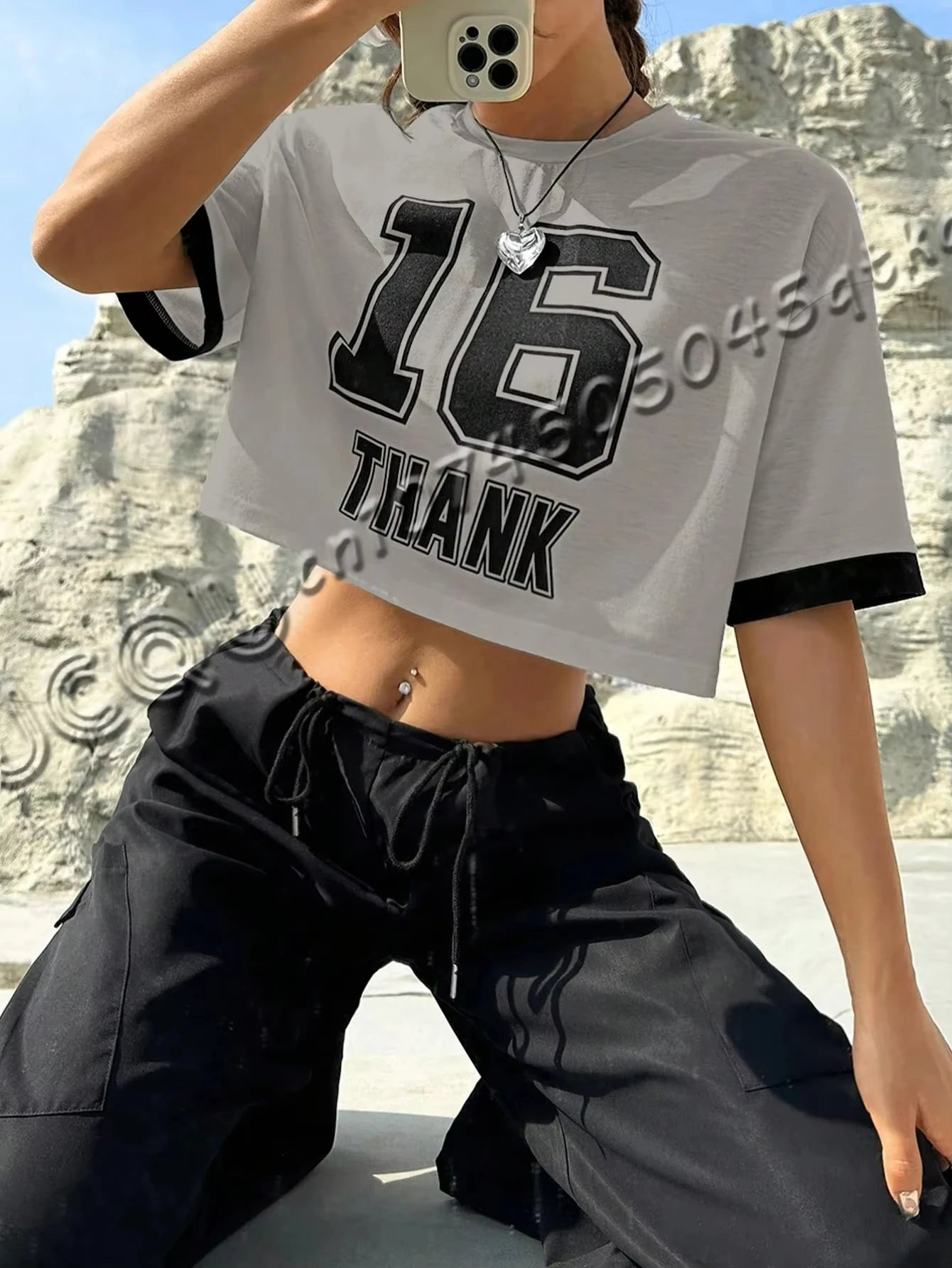New Number 16 Women's Short Sleeve T-Shirt Casual Crew Neck Summer Women's Sport Short T-shirt Tops Tee Racing T-shirt